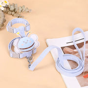 cute bee adjustable cat harness and leash, view 3 - MRSLM