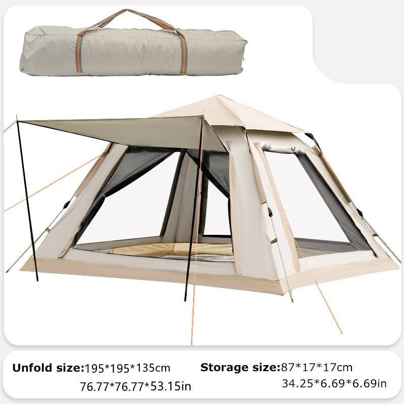 instant setup waterproof camping tent, view 3 - MRSLM