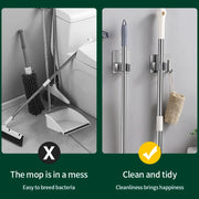 adhesive wall mop and broom holder, view 9 - MRSLM