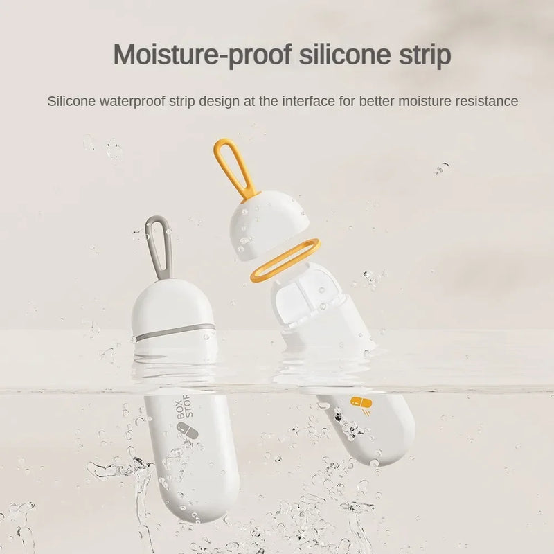 portable daily pill organizer, view 7 - MRSLM