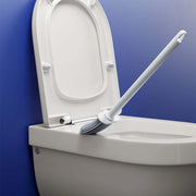 wall mounted silicone toilet brush, view 5 - MRSLM