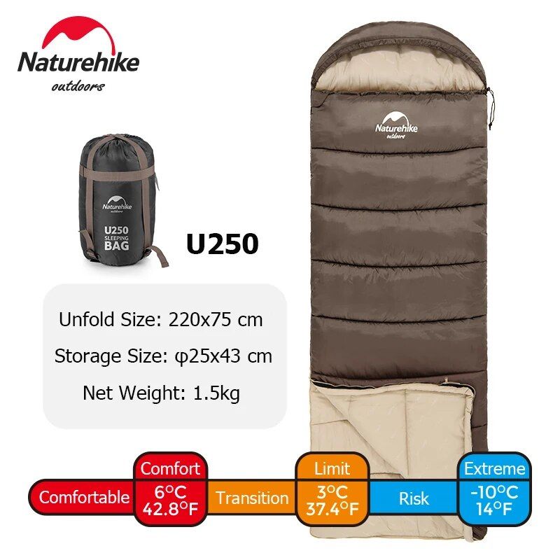 ultralight envelope sleeping bag, view 3 - MRSLM