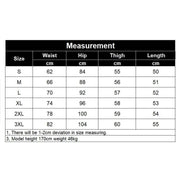 knee-length PU leather shorts, view 10 - MRSLM