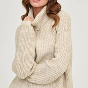 warm turtleneck sweater for women, view 20 - MRSLM