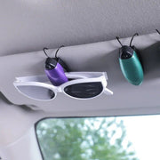 universal car visor sunglasses holder and card clip, view 10 - MRSLM