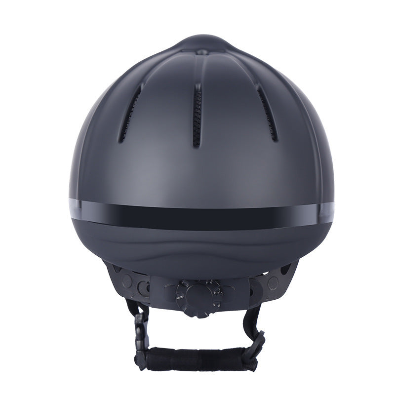 Adjustable equestrian riding helmet, view 3 - MRSLM