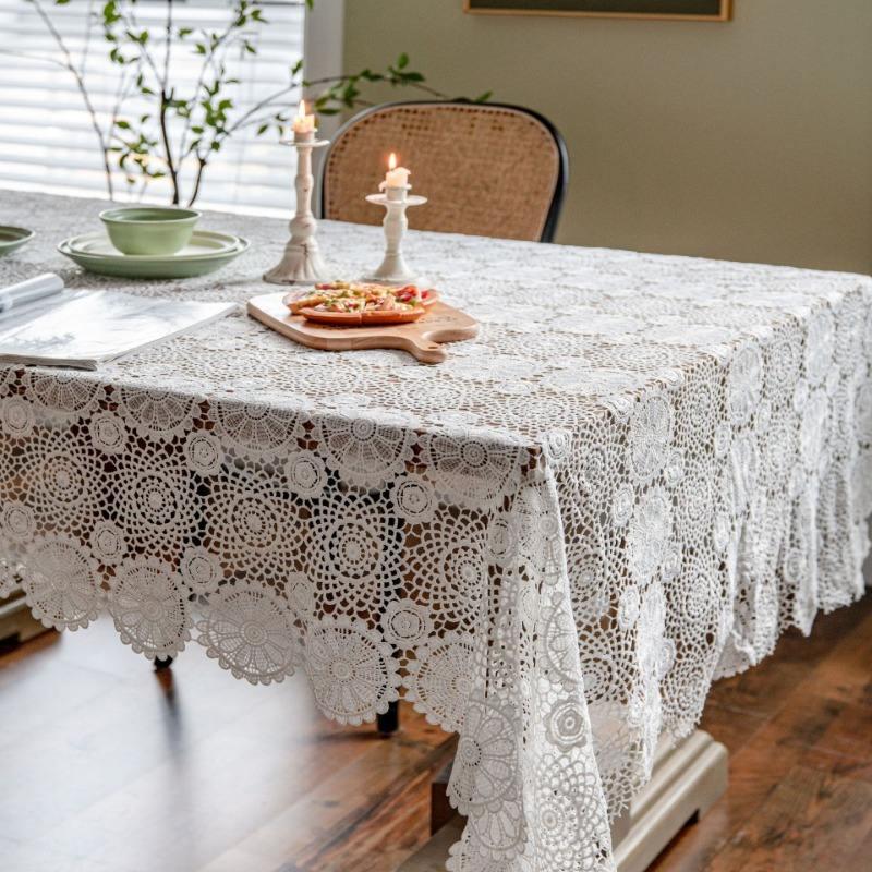 water-soluble embroidery lace tablecloth - MRSLM