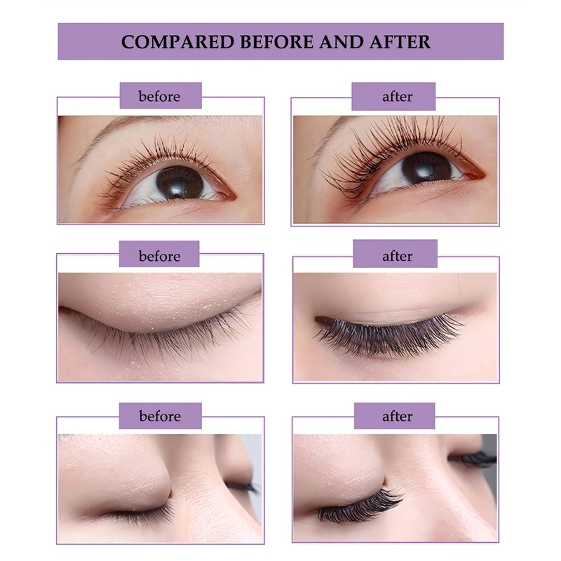 Soft curl faux mink individual eyelash extensions, view 6 - MRSLM