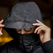 removable cap with scarf, view 3 - MRSLM