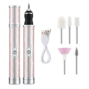 electric nail polishing machine, view 2 - MRSLM