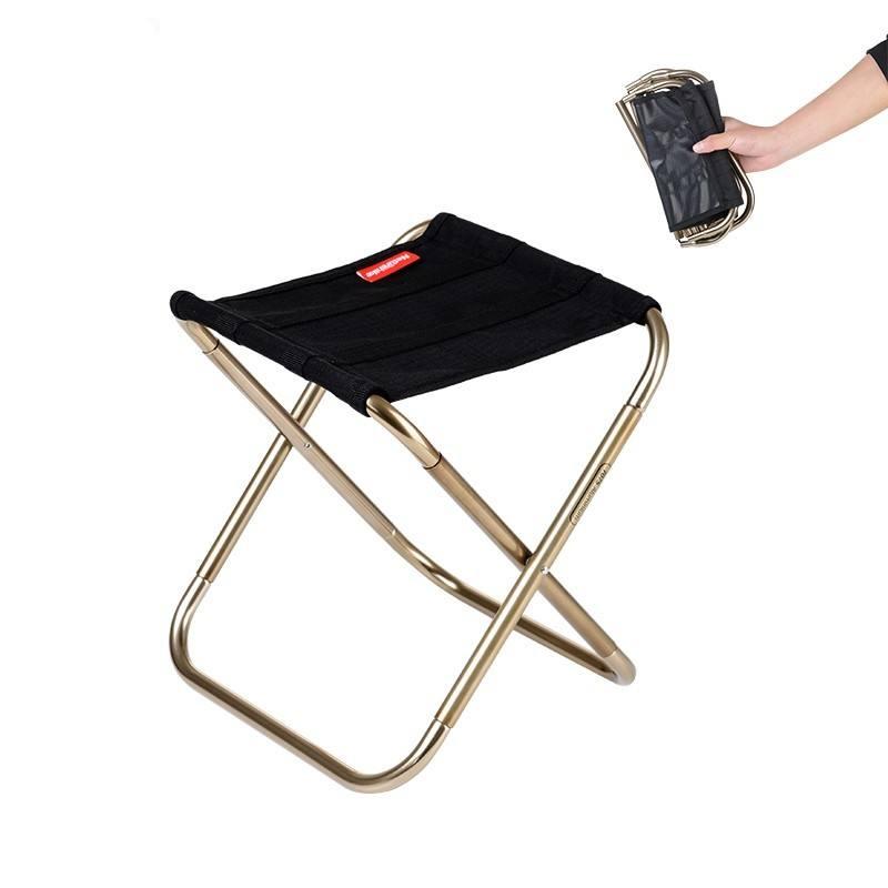 folding camping stool, view 7 - MRSLM