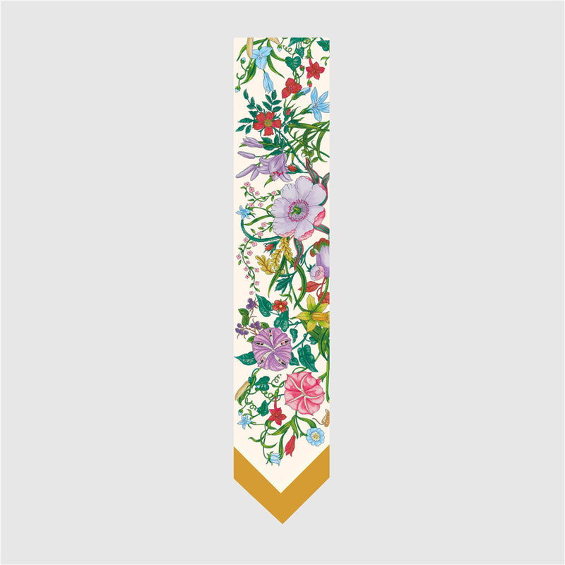 women's silk skinny scarf, view 19 - MRSLM