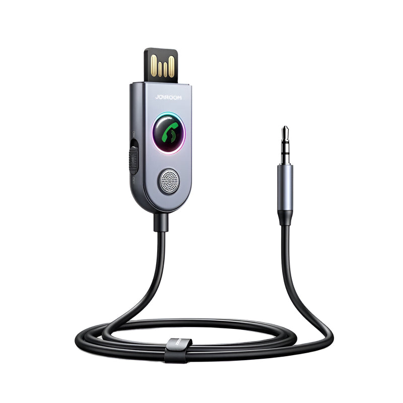 wireless car bluetooth receiver USB AUX, view 2 - MRSLM