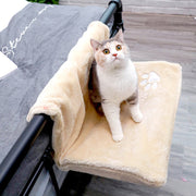 hanging cat hammock bed, view 5 - MRSLM