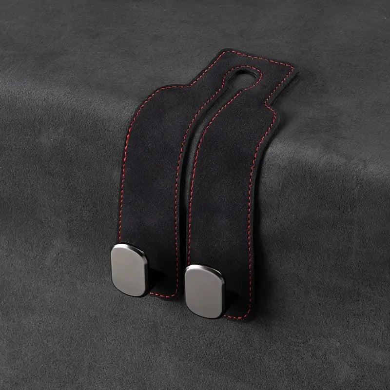 suede double hook car organizer, view 6 - MRSLM