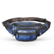 Retro leather shoulder messenger bag, view 2 - MRSLM