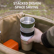 300ml stainless steel camping cup, view 8 - MRSLM
