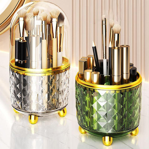 360 rotating makeup brush holder - MRSLM
