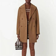 Mid-length double breasted overcoat - MRSLM