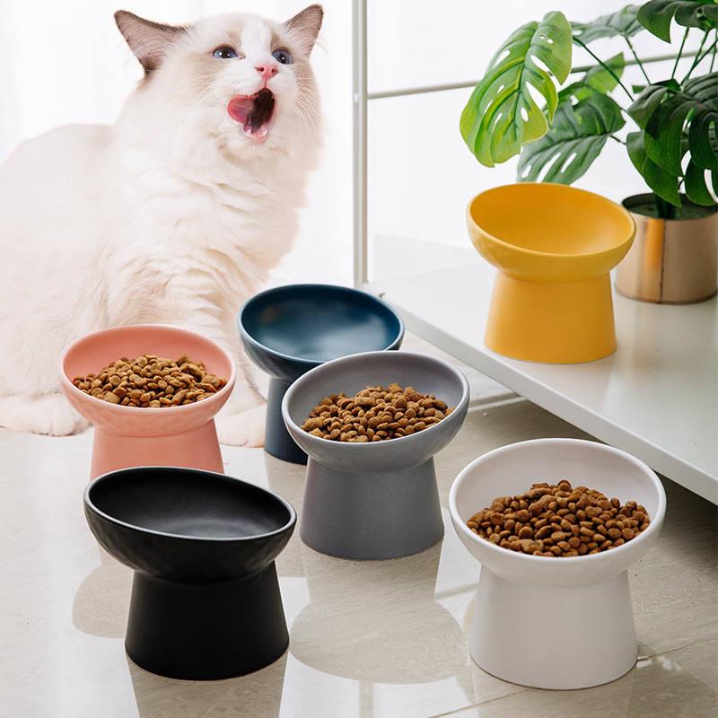 elevated ceramic pet bowl - MRSLM