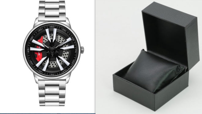 rotating wheel quartz watch, view 20 - MRSLM