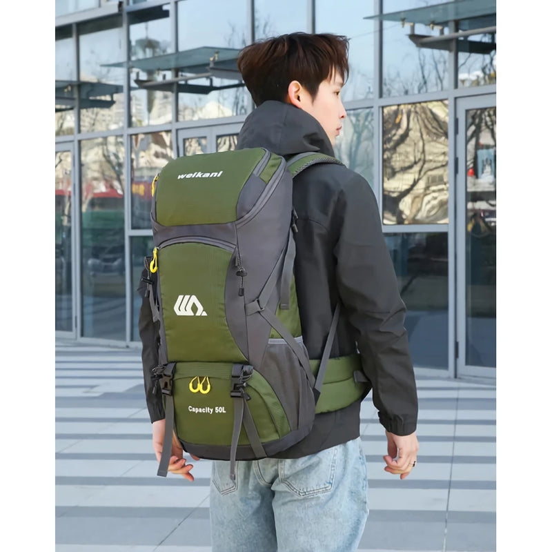 50L waterproof hiking backpack, view 8 - MRSLM