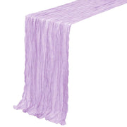 boho cheesecloth table runner, view 6 - MRSLM