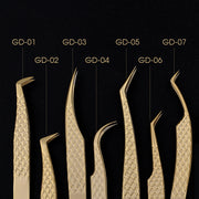 Eyelash extension tweezers, view 23 - MRSLM