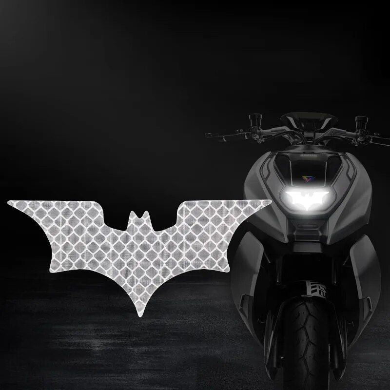 bat shape reflective stickers, view 3 - MRSLM