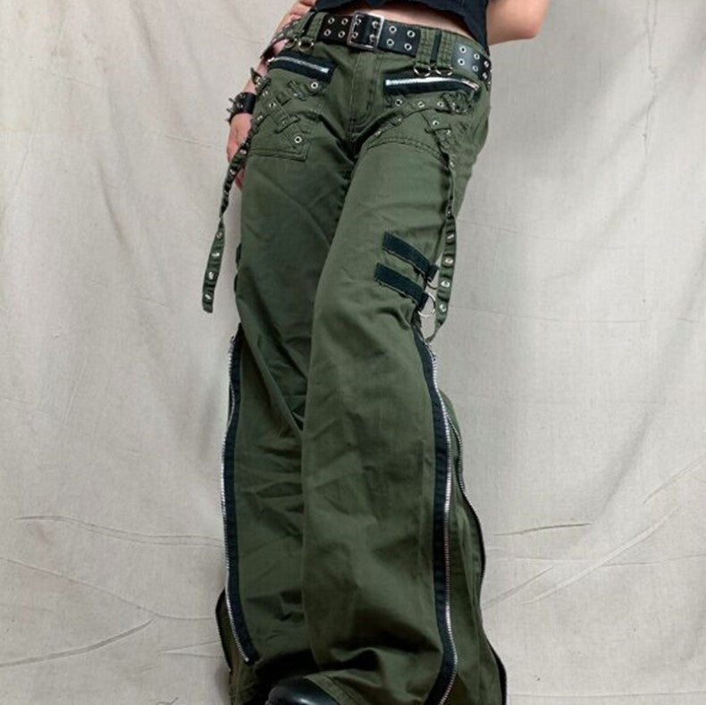 Women's Fashionable Flared Casual Pants