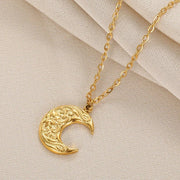 Stainless steel pendant necklaces, view 8 - MRSLM
