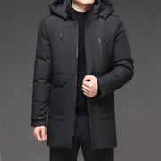 hooded thickened jacket, view 3 - MRSLM