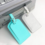 PU leather luggage tag, view 10 - MRSLM