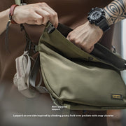 outdoor shoulder messenger bag for men, view 8 - MRSLM