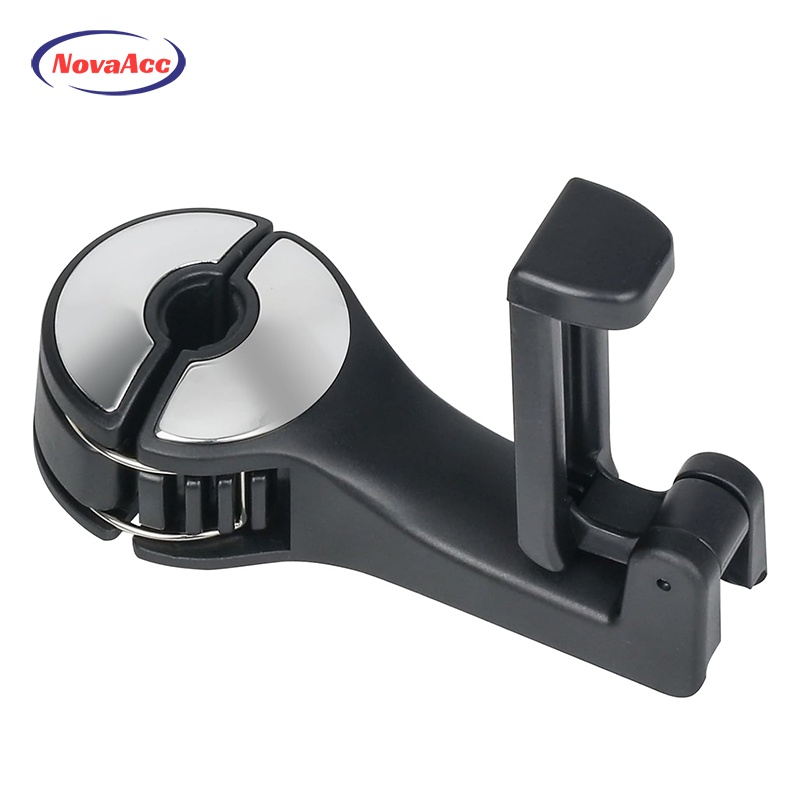 car headrest hook phone holder, view 2 - MRSLM