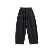 men's solid color basic casual pants, view 3 - MRSLM