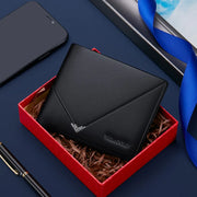 Men's slim leather wallet - MRSLM
