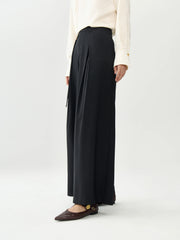 black commuter long trousers for women, view 2 - MRSLM