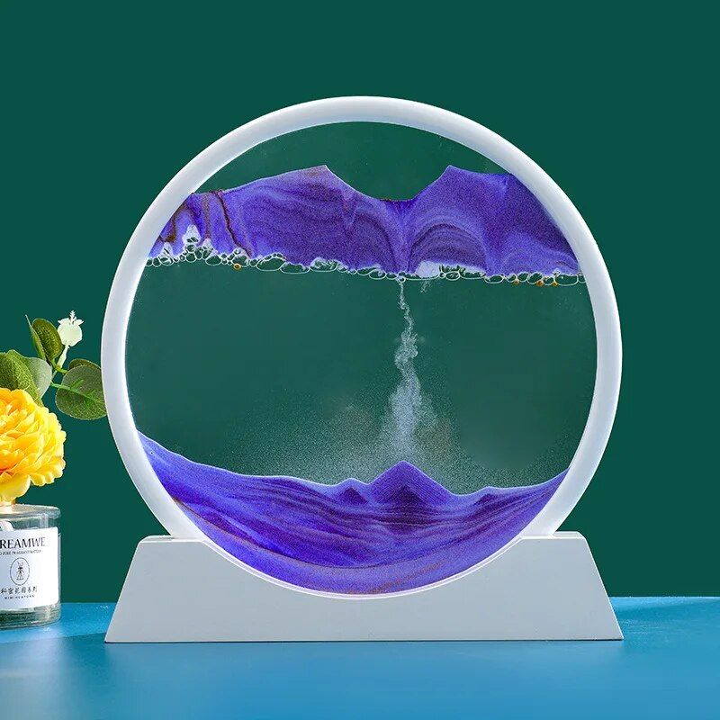 deep sea moving sand hourglass, view 10 - MRSLM