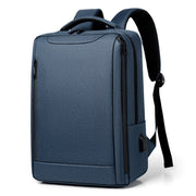 anti-theft waterproof laptop backpack with USB, view 4 - MRSLM