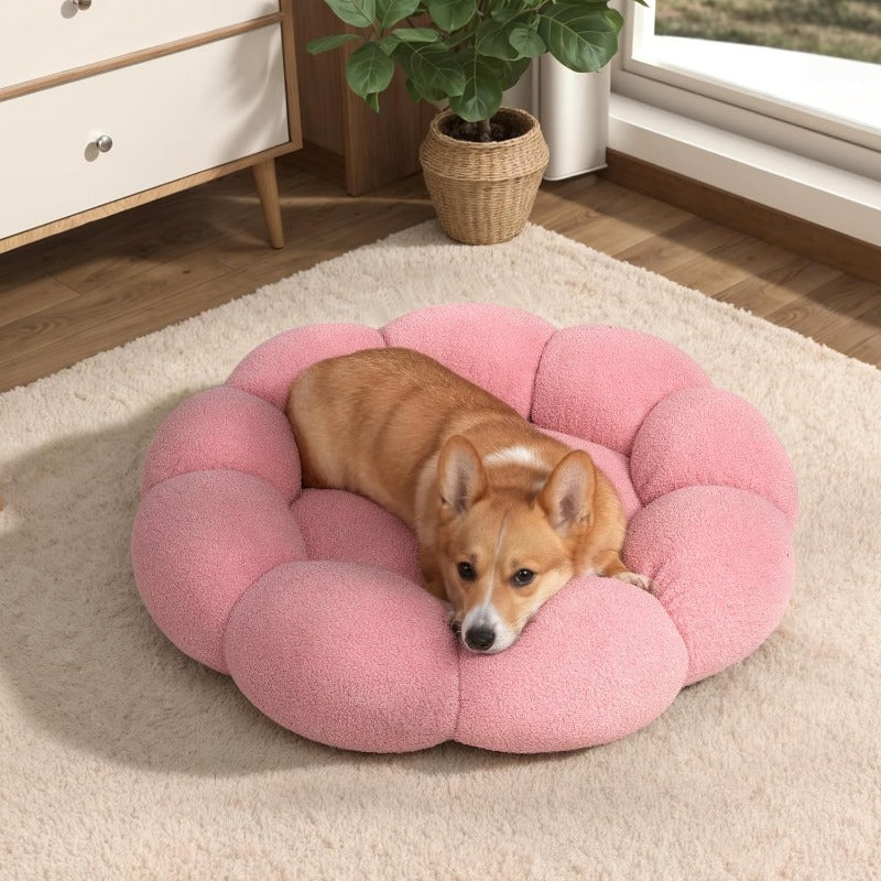 calming flower dog bed, view 8 - MRSLM