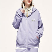unisex brushed zip up hoodie, view 9 - MRSLM