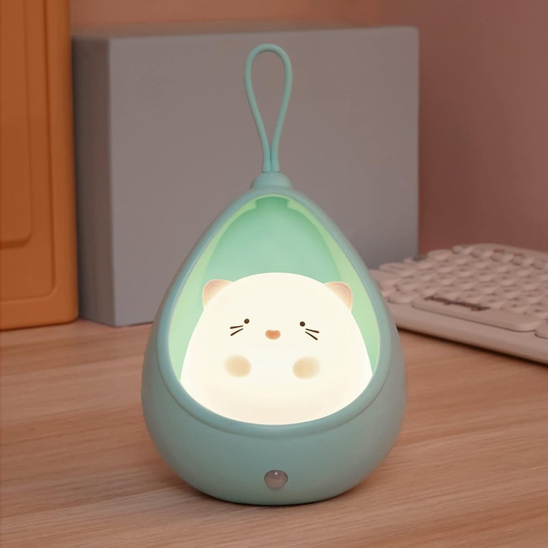 animal led night light with motion sensor, view 8 - MRSLM