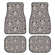 Sphynx cat print car floor mat set, view 10 - MRSLM