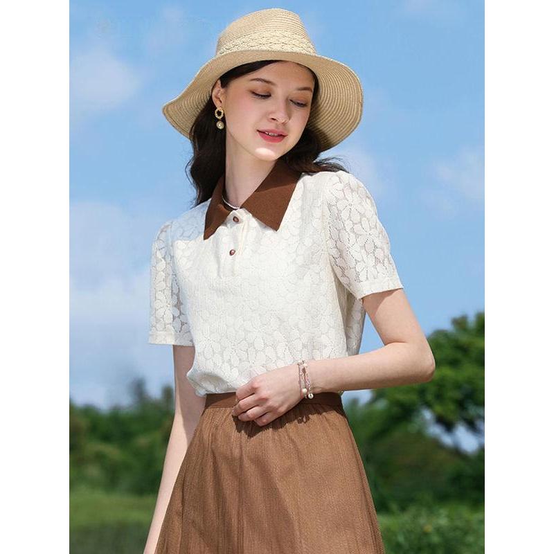 Summer Elegance lace blouse, view 3 - MRSLM