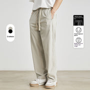 men's striped loose straight pants - MRSLM