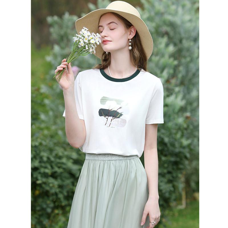floral graphic tee, view 2 - MRSLM