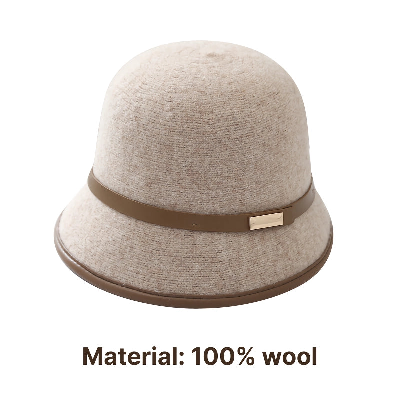 Unisex wool bucket hat with belt, view 11 - MRSLM