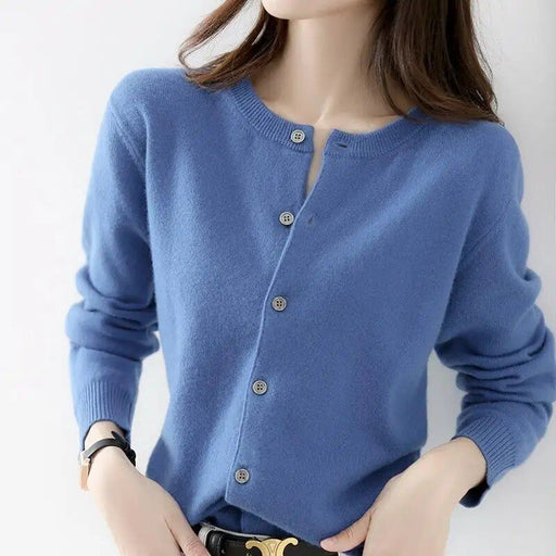 women's knit cardigan, view 13 - MRSLM