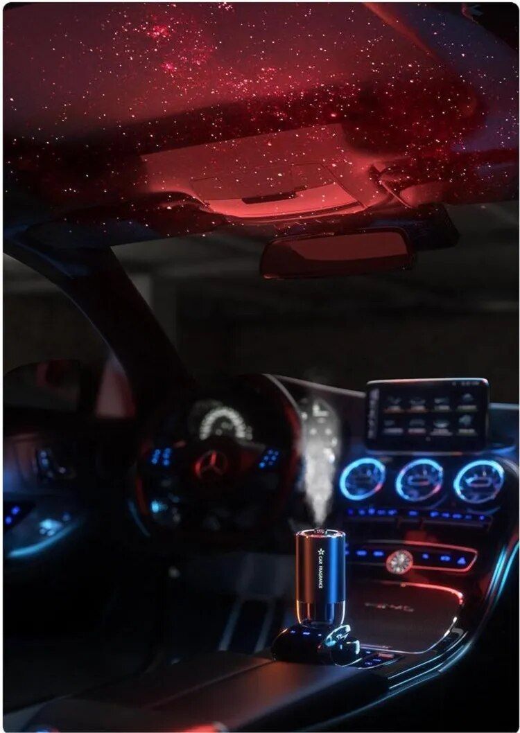 LED Starry Sky Smart Aroma Diffuser for Car & Home